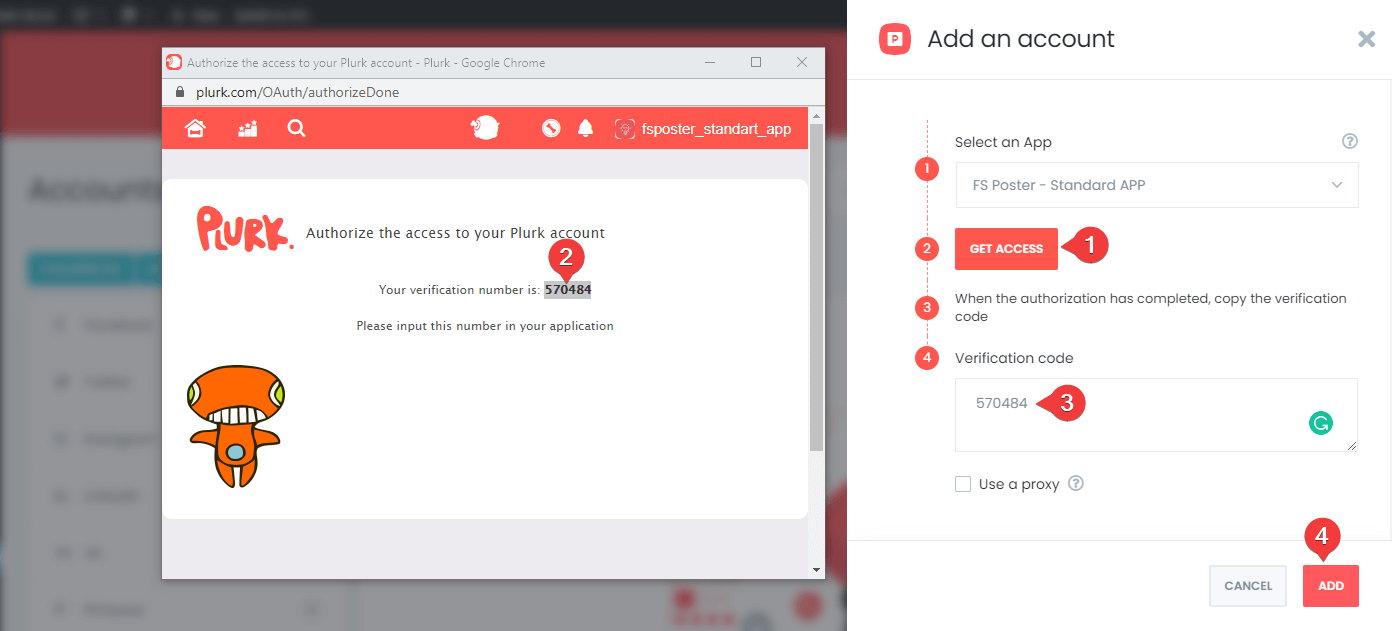 activate plurk
